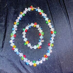 Christmas Necklace with Bracelet